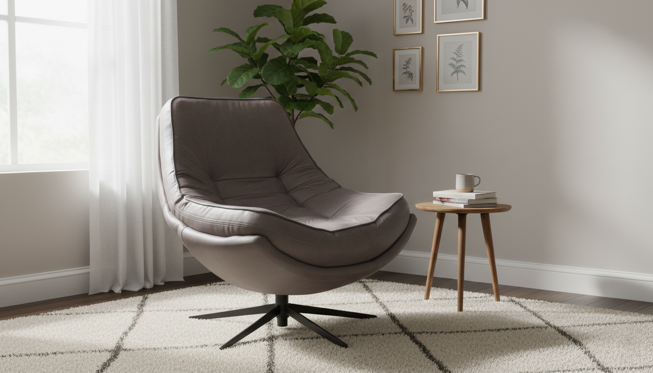 Astra 360° Swivel Arm Chair