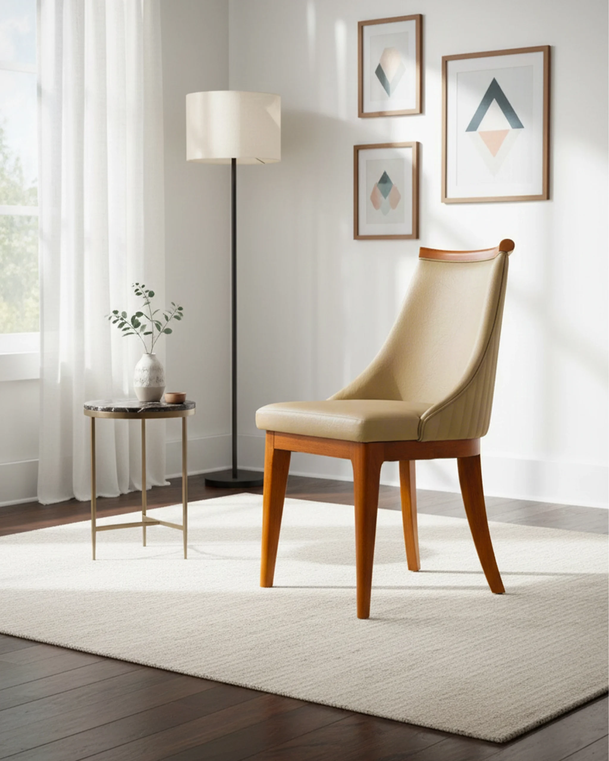 LouverCraft Luxe Dining Chair
